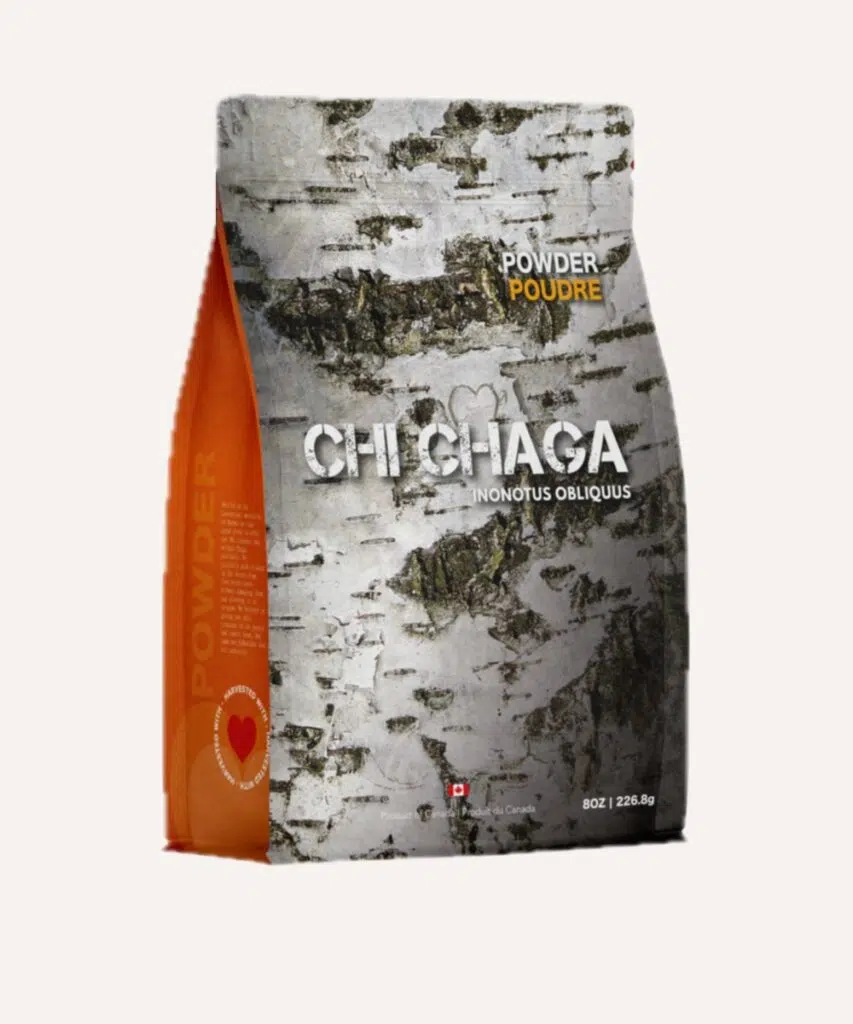 Renowned as a powerful superfood with remarkable immune-boosting properties, Chi Chaga Mushroom Powder (Inonotus obliquus) is a premium adaptogen designed to enhance well-being. This exceptional mushroom contains an impressive 215 phytonutrients, including 29 polysaccharide or beta-glucan derivatives that support immune system function and overall health.