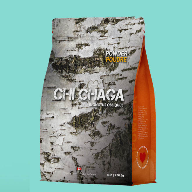 Organic Chaga Mushroom Powder | Buy Chaga Tea | Chi Chaga