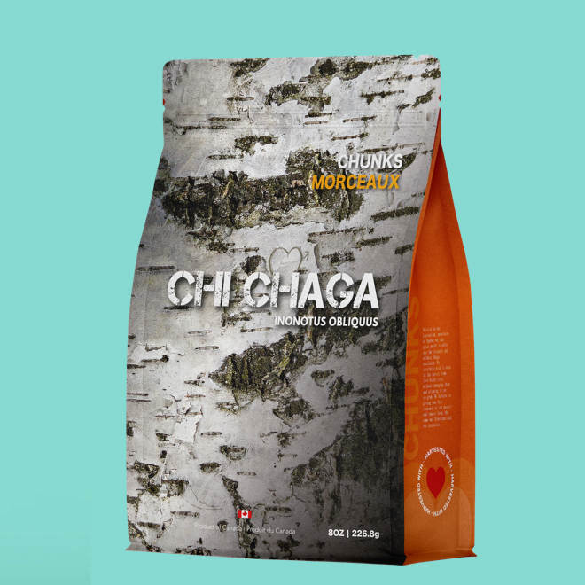 Premium Canadian Organic Chaga Chunks | Chi Chaga