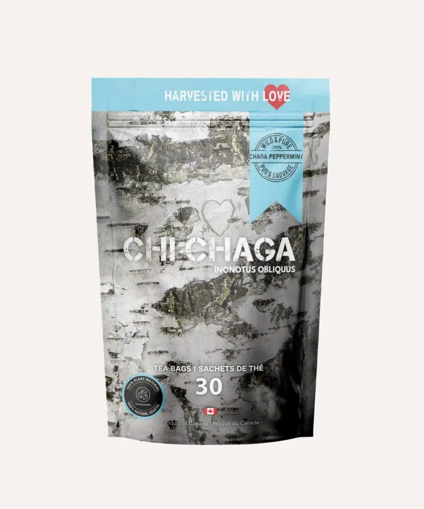 Peppermint tea, when combined with Chaga, adds its own unique benefits to the blend. Known for its anti-spasmodic and analgesic properties, peppermint may help ease digestive discomfort, alleviate bloating, and promote overall digestive health. It can also assist in relieving tension headaches and migraines, offering a natural remedy for those looking for a soothing and refreshing experience. Additionally, peppermint is great for freshening breath, relieving sinus congestion, boosting energy levels, and even improving sleep quality, making it a versatile and revitalizing addition to this tea blend.
